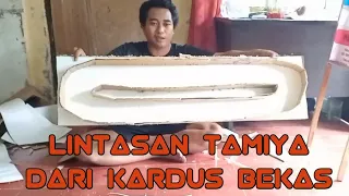 Cara Membuat Lintasan Tamiya Menggunakan Kardus