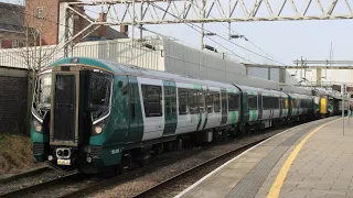 Trains at Stafford 27/01/24