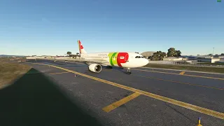 Madrid To Lisbon TAP Air Portugal | Inibuilds A310-300 | Microsoft Flight Simulator 2020 | GSX Pro