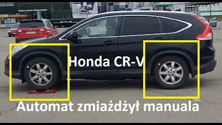 AWD Honda CR-V 4-tej gen.  Wszystko jasne Automat w przedlifcie lepszy niż manual!