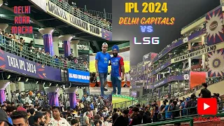 ipl 2024 delhi capitals vs  Lsg at arun jeitley stadium delhi