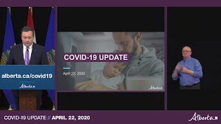 Update on  COVID-19 - April 22, 2020