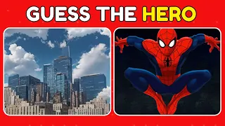 Guess the Hidden Superhero by ILLUSION  🦸‍♂️💫 - Marvel & DC Superheroes