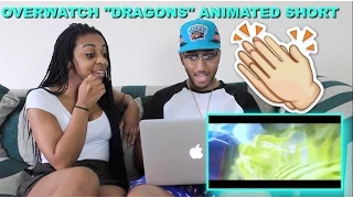 Couple Reacts : Overwatch Animated Short “Dragons” Reaction!!!