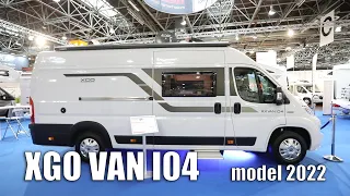 Noul model de campervan XGO VAN I04, model 2022, prezentat la Caravan Salon 2021