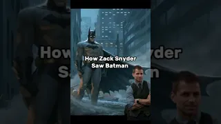 How Zack Snyder Saw Batman and How James Gunn Saw Batman #fyp #viral #dc #batman #shorts