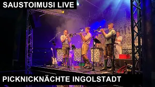 Saustoimusi live auf den Ingolstädter Picknicknächten