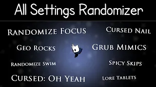 Hollow Knight Randomizer With Every Setting On