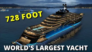 Revealing The World's Largest Superyacht ($600 Million)