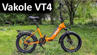 Vakole VT4 - Vélo électrique pliable petit tarif