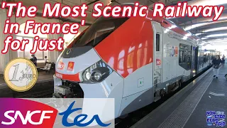 FRANCE'S MOST SCENIC RAILWAY FOR JUST €1 / LA LIGNE DES CÉVENNES / FRENCH TRAIN TRIP REPORT