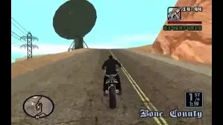 Speedrun Attempt - GTA: San Andreas - Dam Rider - 1:44