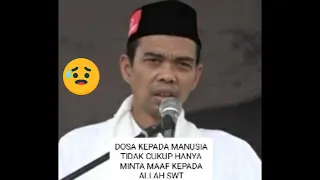 Dosa Kepada Manusia ⁉️ #ustadzabdulsomad #uas #kajianislam