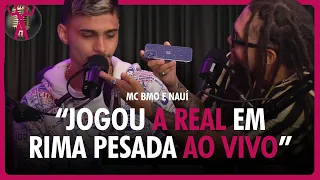 NO IMPROVISO MC BMO e NAUÍ MOSTRAM HABILIDADE NAS RIMAS