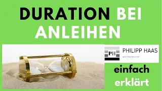 Duration bei Anleihen - Was ist das? Einfache Erklärung auf deutsch