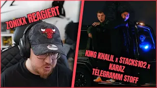 zonixx REAGIERT auf "KING KHALIL x STACKS102 x KARAZ - TELEGRAM STOFF" 🎵 | #ReactionDon #18