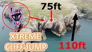 Extreme Cliff Jumping Tour Of Wales - 110ft Gainer