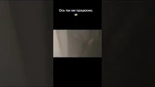 Inexperienced Ukrainian soldier shoots rocket backwards