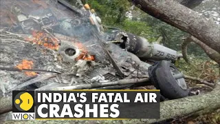 Deadly IAF crash with General Bipin Rawat on board is a grim reminder of past fatal air crashes