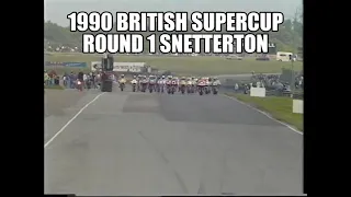 2 minutes highlights of 1990 Supercup Round 1 Snetterton