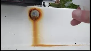 How To Remove Rust Stains From A Fiberglass Boat