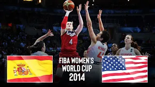 Spain 🇪🇸 v USA 🇺🇸 - Classic Full Games | FIBA Women's Basketball World Cup 2014