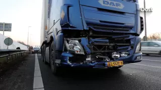 Ongeluk met meerdere voertuigen op A28 tussen Zwolle en knooppunt Hattemerbroek