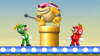 New Super Mario Bros. Wii Arcadia - 2 Player Co-Op Walkthrough #07