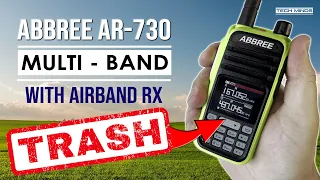 ABBREE AR-730 136 - 520MHz Handheld Transceiver