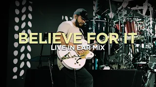 Believe For It | In-Ear Mix | Electric Guitar | CeCe Winans | Live