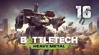 Best Headshot Mech EVER | Battletech Heavy Metal DLC Playthrough | Episode 16