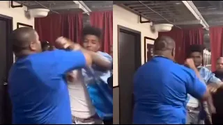 Blueface & Crip Mac Gets Into A Heated Conversation