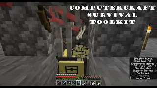 Minecraft Computercraft: Essential Survival Toolkit Episode 2: First Turtles!
