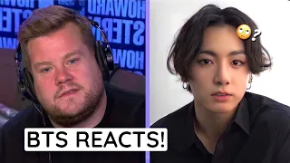 BTS Finally REACTS To James Corden BASHING Them!