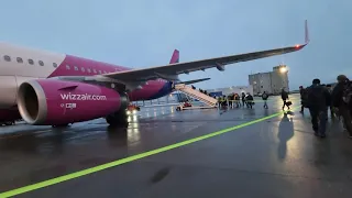 Travel-To-Poland-From-Sweden-With Wizzair Airbus A321