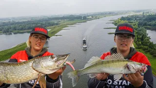 Jackys Blitzstart - Zanderangeln am großen Fluss mit Gummifisch // Der Z Shad fängt!