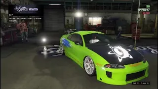 How to make Paul Walkers/Brian O'conors 1995 Mitsubishi Eclipse in GTA V