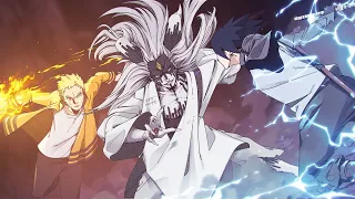 Naruto and Sasuke VS Momoshiki  Fight AMV - Hey MaMa