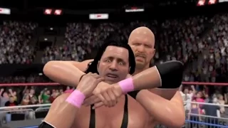 WWE 2K16 - Austin 3:16 All Showcase Cutscenes and Quick Time Events Part 1