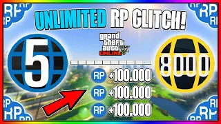 *SOLO* THE BEST RP GLITCH TO LEVEL UP FAST IN GTA 5 ONLINE! (EASY RP METHOD)