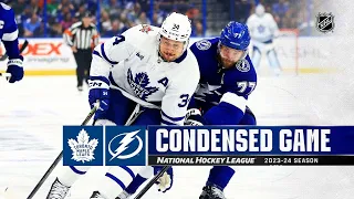 Toronto Maple Leafs vs Tampa Bay Lightning - Oct 21, 2023 HIGHLIGHTS