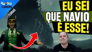 EU SEI QUE NAVIO É AQUELE QUE APARECE EM LOKI - ME COBREM AMANHÃ!