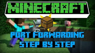 HOW TO PORT FORWARD FOR MINECRAFT SERVER | (ANY MINECRAFT VERSION)