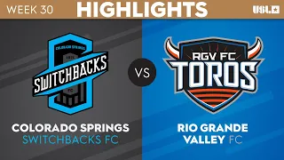 9.30.2023 | Colorado Springs Switchbacks FC vs. Rio Grande Valley FC - Game Highlights