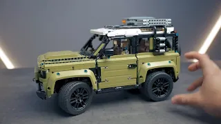 سيارة حقيقية من الليجو || Land Rover Defender