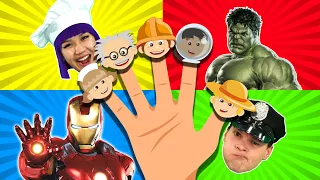 Finger Family Song + MORE |  Superheroes & More | Kids Songs and Nursery Rhymes | BalaLand