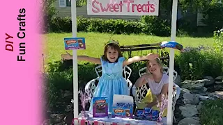 DIY Bake Stand Lemonade Stand, Sweet Treets