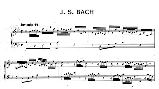 J. S. Bach - Invention No. 14 in B-flat Major, BWV 785