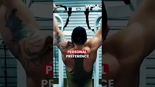 Pullups vs Lat Pulldowns #Shorts #fitnesstips #workouttips