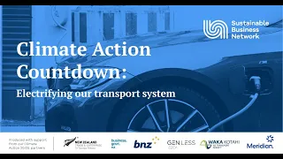Climate Action Countdown - Electrifying our transport system